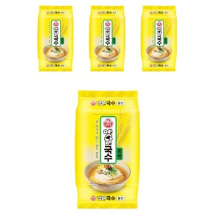오뚜기옛날 국수 중면, 2.5kg, 4개