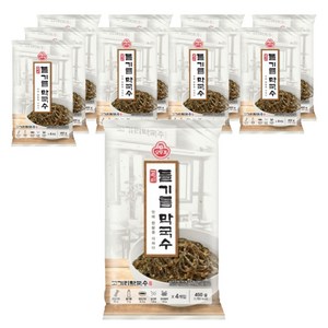 오뚜기 고기리 들기름 막국수 4p, 450g, 10개
