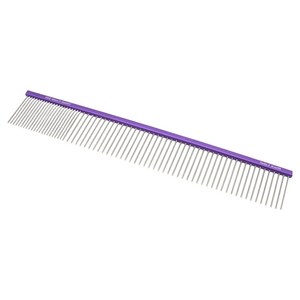 실버라인 반려동물 블랙라벨 듀랄루민 푸들콤 L, 퍼플, 1개