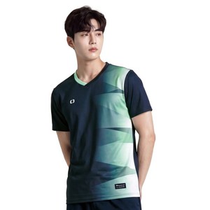 패기앤코 남성용 스포츠 러닝 배드민턴 탁구 티셔츠 RT-1094