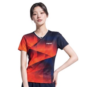패기앤코 여성용 스포츠 러닝 배드민턴 탁구 티셔츠 RT-2088