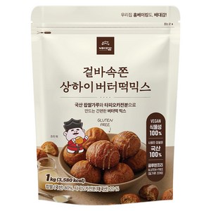배대감 겉바속쫀 상하이 버터떡믹스, 1개, 1kg