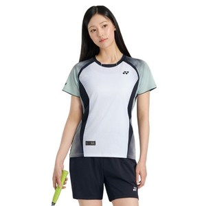 요넥스 여성용 배드민턴 반팔 티셔츠 263TS006F