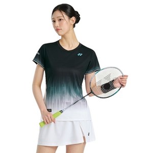 요넥스 여성용 배드민턴 반팔 티셔츠 263TS022F