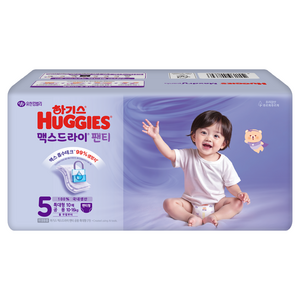 하기스 맥스드라이 팬티형 기저귀 특대형 남여공용, 5단계, 10매