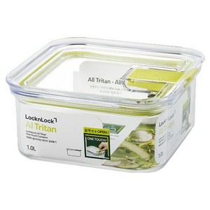 락앤락 올트라이탄 원터치 밀폐용기, 1개, 1L