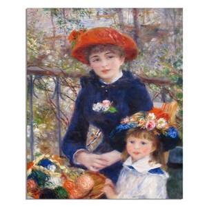 세잔느화실 자체제작 세잔느화실 캔버스액자 르누아르 55 테라스 위에서, 78x69cm