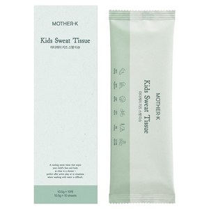 마더케이 키즈 스웻 티슈, 1개, 10개입, 70g
