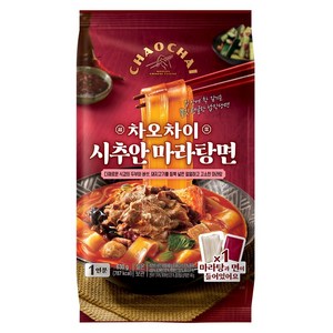 차오차이 시추안 마라탕면, 630g, 1개