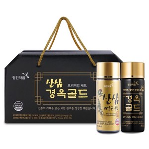 영진약품 산삼배양근 경옥골드 프리미엄 100ml x 2종 x 5p 세트, 1세트