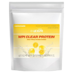 삼대오백 WPI 클리어웨이 프로틴 레몬에이드, 1개, 500g