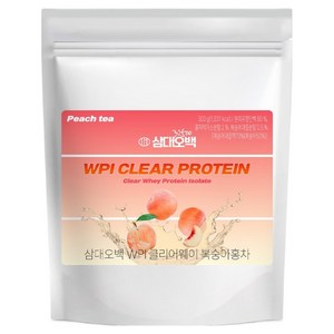 삼대오백 WPI 클리어웨이 복숭아 홍차, 1개, 500g