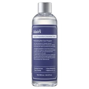 클레어스 서플 프레퍼레이션 언센티드 토너, 300ml, 1개
