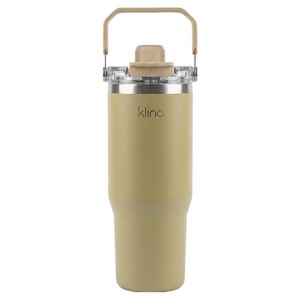 클리나 뉴원더 스프링팝 텀블러, 1개, 900ml, 카키