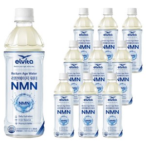뉴트리디데이 엘비타 NMN 리턴에이지 워터, 10개, 500ml 골드박스 특가