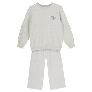UCLA키즈 UCLA 아동 주니어 아치 스몰로고 맨투맨 + 와이드팬츠 세트 UCRTX01 골드박스 특가