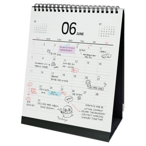 아이씨엘디자인 2027 데스크 캘린더, 혼합색상, 1개