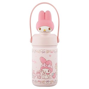 락앤락 산리오 스쿨핏 듀얼캡 텀블러 LHC3348, 마이멜로디, 1개, 390ml