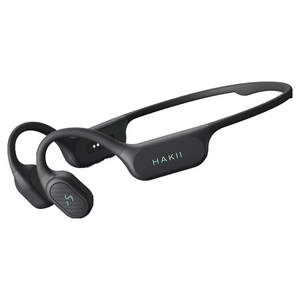 하키 골전도 블루투스 MP3 겸용 무선 이어폰, 블랙, HAKII SOLE