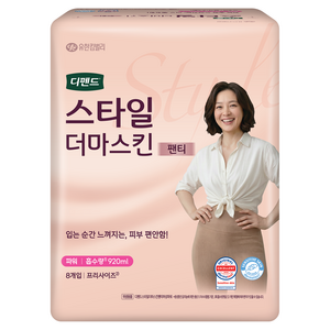 디펜드 여성용 스타일 더마스킨 팬티 파워, FREE(onesize), 1개, 8매입