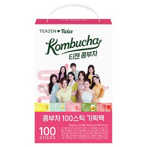 티젠 콤부차 100스틱 기획팩 5종 x 20p, 1세트 골드박스 특가