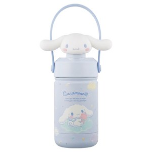 락앤락 산리오 스쿨핏 듀얼캡 텀블러 시나모롤 LHC3348, 블루, 1개, 390ml