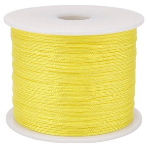 앞날창창 전통 매듭실 0.8mm x 50m, 옐로, 1개