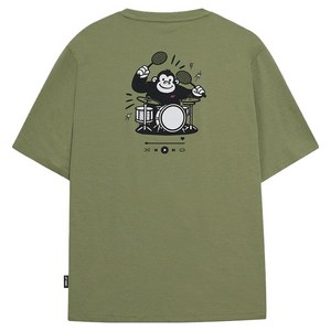 요넥스 남녀공용 배드민턴 오버핏 반팔 티셔츠 263TS049U