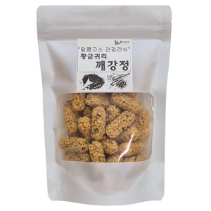 올리브잇 달콤고소 건강간식 오트밀 황금귀리 깨강정, 350g, 1개