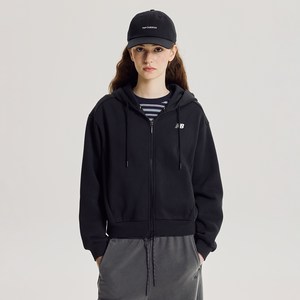 뉴발란스 여성용 W 에센셜 기모 후드집업 NBMDGCW402
