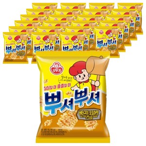 오뚜기 뿌셔뿌셔 버터구이 오징어맛, 90g, 24개
