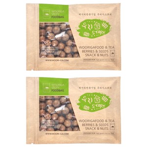 우리가스토리 껍질 마카다미아, 1kg, 2개