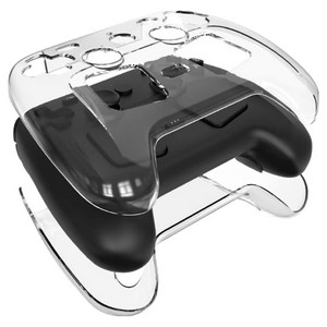 스페이스쉴드 밸브 스팀 컨트롤러 호환 퓨어 그립 클리어 PC 커버 투명 케이스, 1개