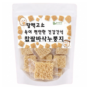 올리브잇 담백고소 속이 편안한 건강간식 찹쌀 바삭 누룽지, 700g, 1개