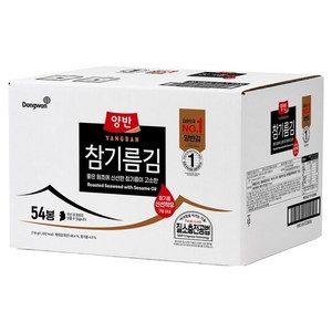 양반 참기름김, 4g, 54개