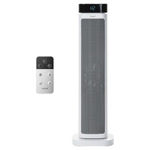 한경희생활과학 PTC 그래핀 타워형 리모컨 전기 온풍기, 화이트 + 블랙, HA-200FH