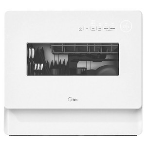 마이디어 자동문열림 UV 램프 식기세척기 6인용, 화이트, MDWMT0601W-WINE-KR, 방문설치
