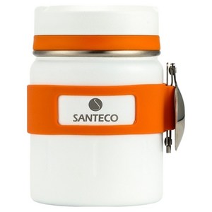 산테코 코지 보온죽통, 밀크화이트, 1개, 500ml