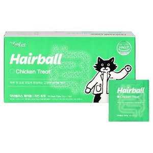 닥터펠리스 고양이 트릿 15p, 30g, 헤어볼, 1개