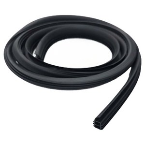 애드라이프 PVC 현관문 도어 패킹 블랙 2.1m 날개형, 1개