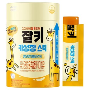 티에프티 잘키 키성장 망고맛 젤리스틱 30p, 600g, 1개