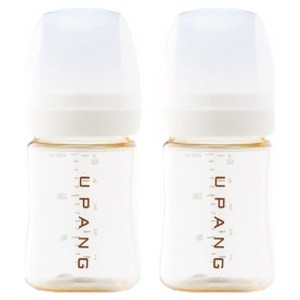 유팡 맘마 PPSU 노꼭지 젖병, 밀크화이트, 150ml, 2개