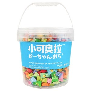 샤오커오라 무설탕 비타민C 민트 12가지맛 믹스 미니 대용량 과일 캔디 바스켓, 1kg, 1개