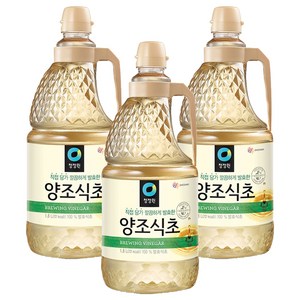 청정원 양조식초, 1.8L, 3개