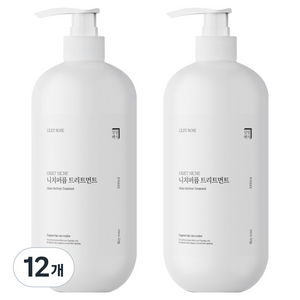 살림백서 니치퍼퓸 트리트먼트 라일리로즈, 12개, 1L