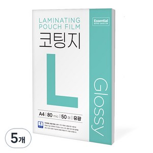 카피어랜드 에센셜 정전기 방지 코팅지 80mic, 250개, A4
