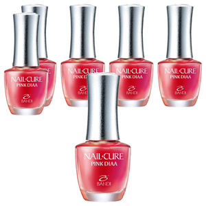 반디BANDI 네일큐어 핑크다이아 네일영양제, 7ml, 6개