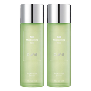김정문알로에 모이스트 카밍 토너, 130ml, 2개