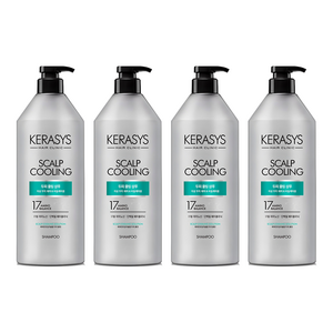 케라시스 두피 쿨링 단백질 샴푸, 980ml, 4개