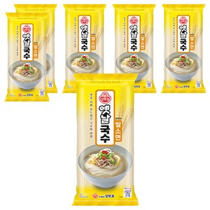 오뚜기 옛날국수 쌀소면, 700g, 6개